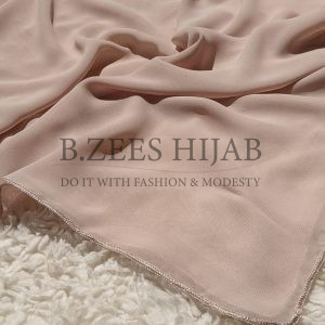 Chiffon Georgette_ Beige