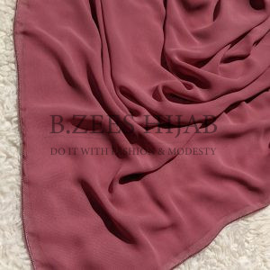 Chiffon Georgette _China Rose Pink