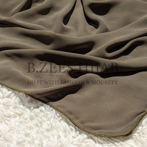 Chiffon Georgette_ Olive Green