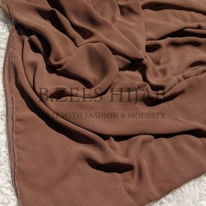 Chiffon Georgette_ Coffee Brown