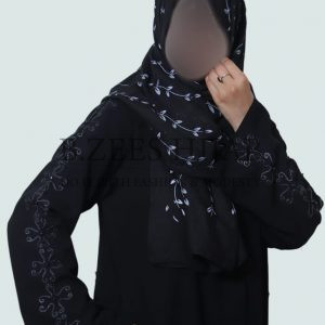 Sheikha _ Hand Embroidered Abaya