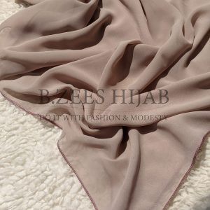 Chiffon Georgette_ Rose Mauve