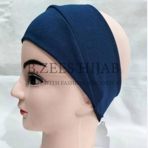 Half Head Cap _ Navy Blue