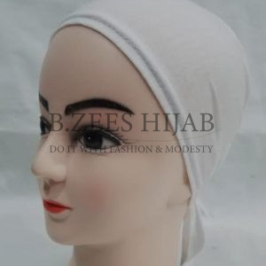 Full Head Cap _ White